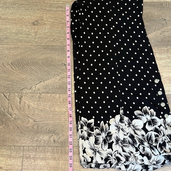 Ett Twa Chesapeake Wide Leg Pants Polka Dot Floral Size 6‎ Anthropologie - Picture 10 of 11